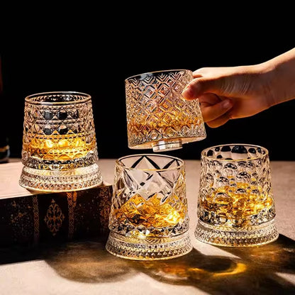 Luxury Spinning Wine Glass