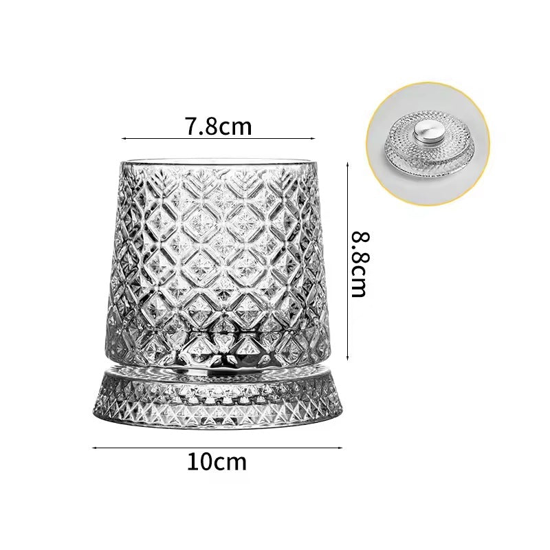 Luxury Spinning Wine Glass