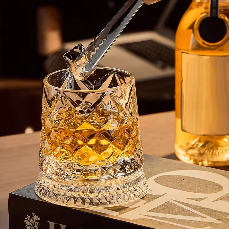 Luxury Spinning Wine Glass