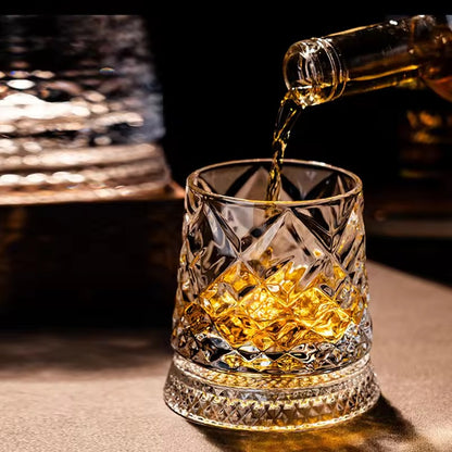 Luxury Spinning Wine Glass