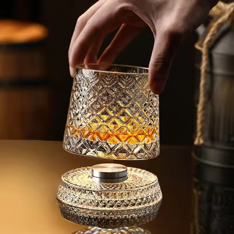 Luxury Spinning Wine Glass