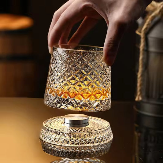 Luxury Spinning Wine Glass