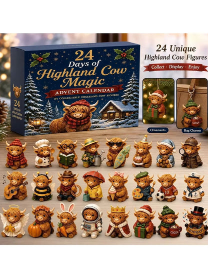 Highland Cow Advent Calendar