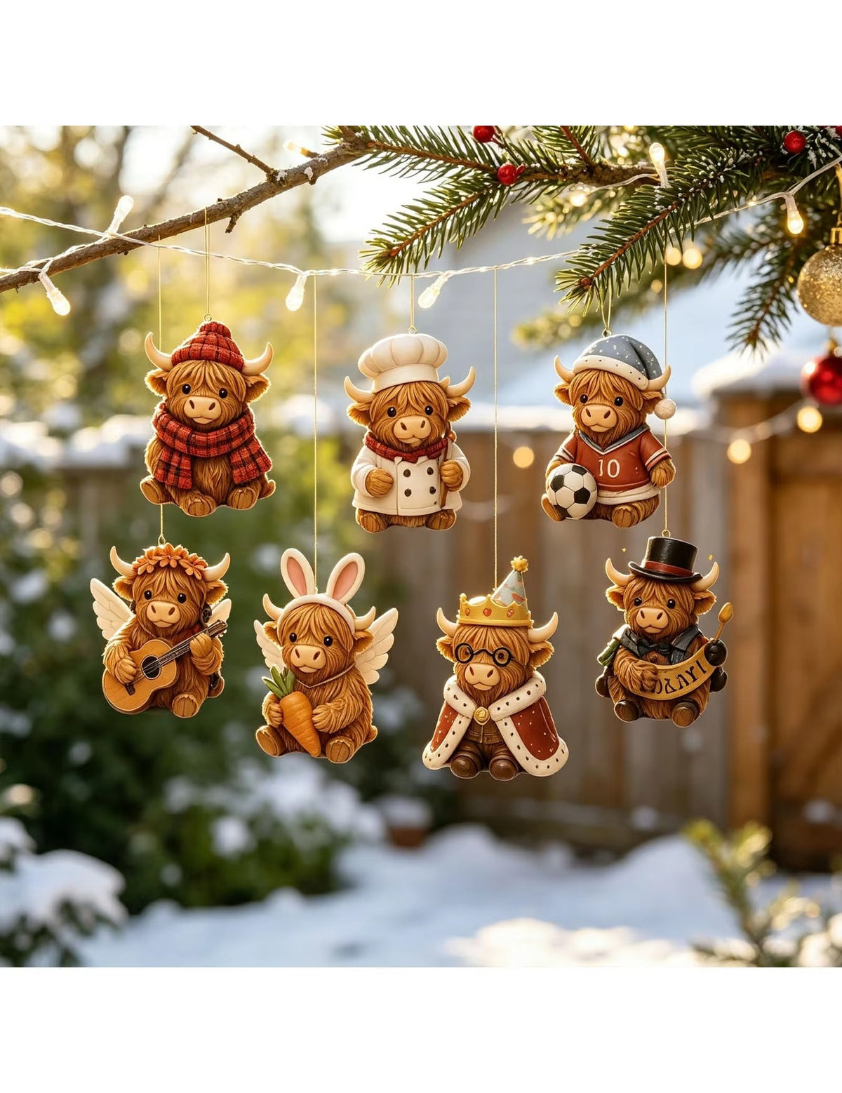 Highland Cow Advent Calendar