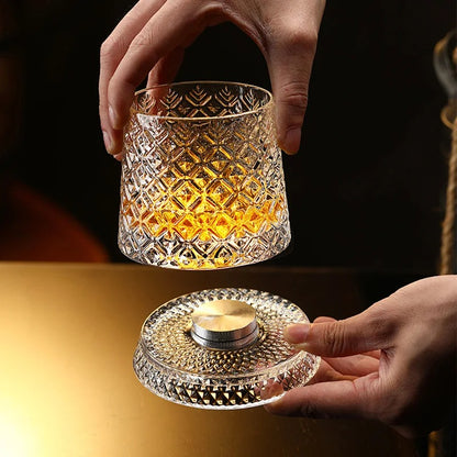 Luxury Spinning Wine Glass