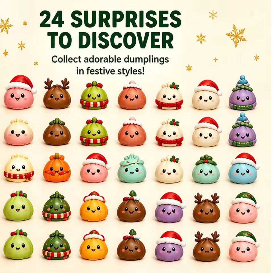 2026 Dumpling Squishy Advent Calendar