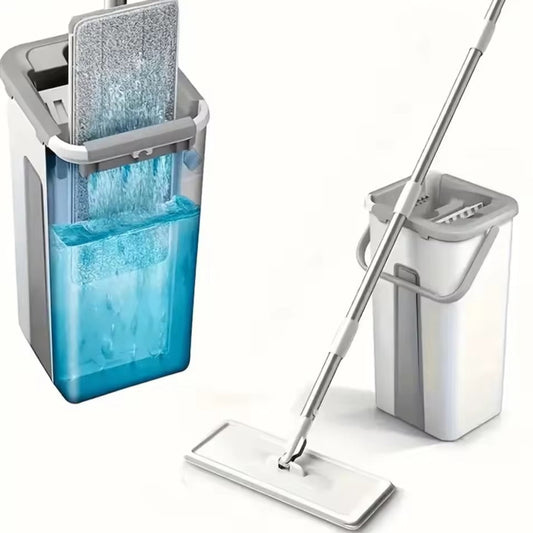Hands-Free Mop Bucket Set